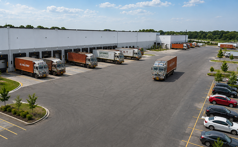 Ample Parking And Maneuvering Space